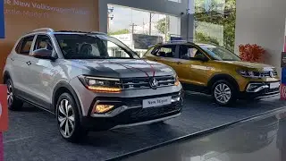 Volkswagen Taigun GT Plus Walkaround Video | Silver Colour | TeamAutoTrend