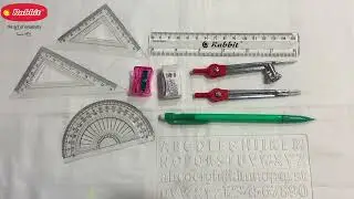 All-in-One Geometry Kit &ndash; Perfect for School & Exams.