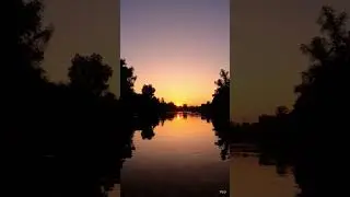 Where the River Meets the Sunset | Deep Calm & Relaxation #calm #nature #relaxing