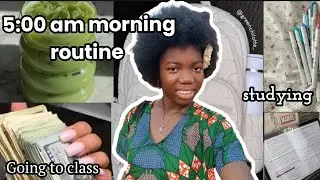 FIRST DAY OF SCHOOL 2026/ GRWM👗 Studying 📚Productive day