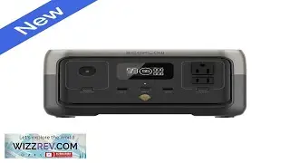 EcoFlow 600W Max 256Wh RIVER 2 Portable Power Station LiFePO4 Battery Generator