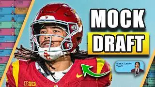 Dynasty SF Rookie Mock Draft w/ Landing Spots (2 Rounds!)
