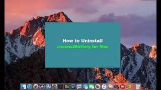 How Could I Completely Uninstall coconutBattery for Mac?