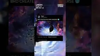 Goku creates a galaxy #dragonball #dbs #anime