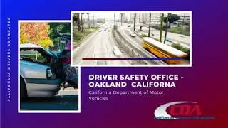 Oakland California Driver Safety Office - Department of Motor Vehicles