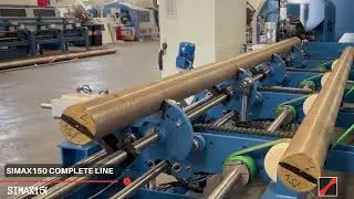 Simax 150 | Taglio di barre in acciaio &Oslash;154 mm &ndash; Linea Segatrice custom Simec