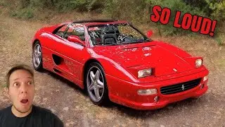 Ferrari F355 CHAOS! — БЕЗУМНЫЙ заезд по звуковому туннелю F1