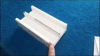 3 Track UPVC Frame || 3 ट्रैक यूपीवीसी प्रोफाइल फ्रेम || ITI, Diploma, Helper Jobs. UPVC Windows Dun