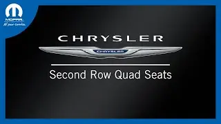 Second-Row Quad Seats | How To | 2026 Chrysler Pacifica & Voyager