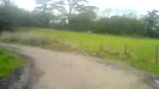falling off pitbike