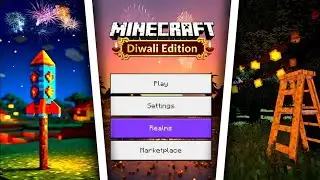 Top  Diwali Mods for Minecraft PE 1.21+ 🎇 | Celebrate Diwali in MCPE!