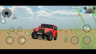 Indian Car Samultor 3D || Hard Red Thar Desert Modifaid Games And Android Games 