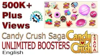 Candy Crush Saga - Top secret trick - unlimited boosters (English)