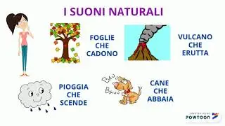 SUONI NATURALI E ARTIFICIALI - Maestra Luisa