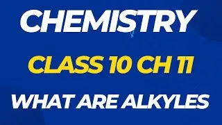 Chemistry Class 10 | Chapter 11 | What are Alkyles?&nbsp; | Spectrum of knowledge |
