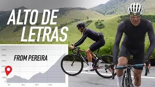 ALTO DE LETRAS DESDE PEREIRA | EN BICI DE RUTA - 86kms