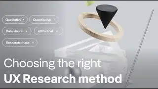 Choosing the right UX research method 🔍 quantitative, qualitative, behavioral methods