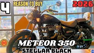 METEOR 350 BLACK COLOR OBD2B DETAIL REVIEW | PRICE, FEATURES, MILEAGE | MOTOBOTS INFO 🔥
