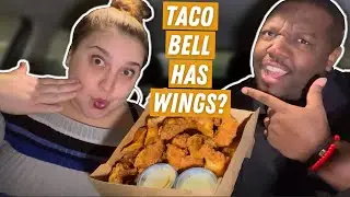 Taco Bell's NEW Chicken Wings!!! [Food Review]
