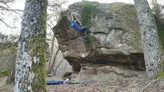 Bildurri 8b, Rozas Boulder