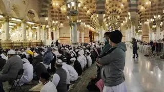 ADZAN SUBUH DI MASJID NABAWI BIKIN MERINDING TERBARU FEBRUARI 2022 , ERA PANDEMI