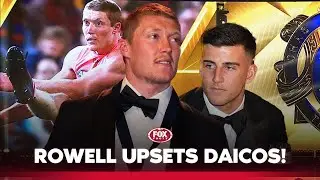 &lsquo;Bit of a Weirdo&rsquo; 🤣 How &ldquo;Eating Grass&rdquo; helped Rowell WIN the 2025 Brownlow Medal 🏅| Fox Sports News