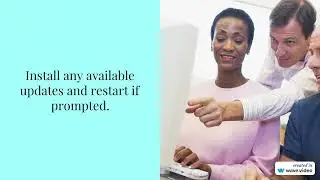 Basic Computer Skills  How to Update Your Software