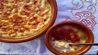 Arroz con leche caramelizado muy cremoso, en solo 14 minutos