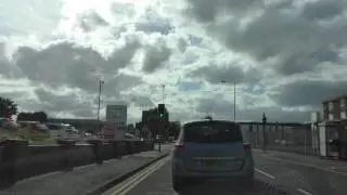 Driving On Bromyard Road A44 & Tudor Way, Worcester, Worcestershire, England 11th September 2016