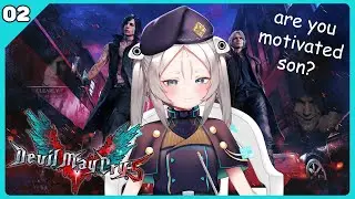 【DEVIL MAY CRY 5】goth emo boy cute ◆ #KoMETA_VL #VTuber