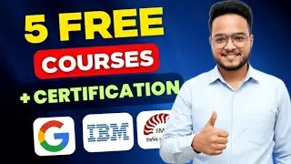 Top 5 Free Online Courses for Students | Google, Harvard, Microsoft Free Courses 2025