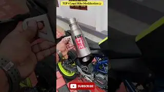 Top 5 Legal Bike Modification In India 😘🔥 || Duet Dragger #shorts #legal #modification #bikeshorts
