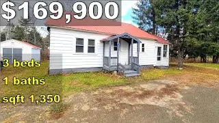 Affordable Cape Cod Home on 10+ Acres in Smyrna Mills | Homes for sale in Maine