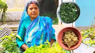 আজ দুপুরে গরম ভাতের সাথে সিম ভর্তা ও ঘরের টাটকা মুলো শাক ভাজা 🍛🍛🌼🌼 