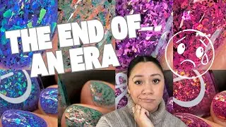 RIP Black Flakies | Rogue Lacquer The Last Imagineers Collection 2026 | Nail Polish Swatches