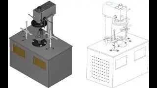 EXPLODED VIEW: Dual Gun Welding Machine for Torque Converter 3D