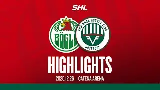 HIGHLIGHTS: R&ouml;gle BK - Fr&ouml;lunda HC | SHL | 2025-12-26