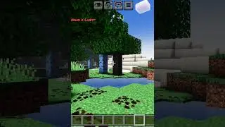 Shader for Minecraft bedrock edition #mcpe #minecraft #shaders