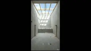 Ultra-Luxury Open-Roof Bathroom 🌿 | Shrubs Encased in Epoxy Resin