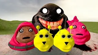 SPARTAN SOLDIER KICKING POU BOU FAMILY FROM BOU'S REVENGE Of POU Gmod