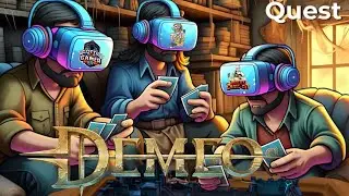 Dungeons & Dragons Gaming Night | Demeo | Meta Quest 3 | VR