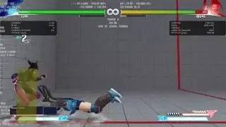 SFV JURI VSKILL CANCEL CROSS UP CORNER