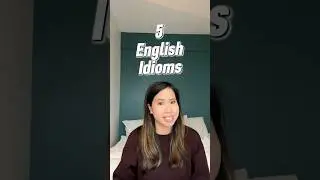🚨 English Idioms to learn with this simple, visual technique! 📸