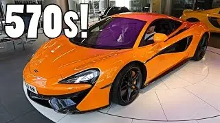 MCLAREN 570S COLLECTION & FIRST DRIVE!!