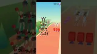 Cheerleader Run 3D 👯 Level 54 👯&zwj;👯👯 Gameplay Android iOS Walkthrough #scibergames