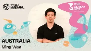 Ming Wan, Australia | 2025 World Latte Art Championship | Day 3 Finals