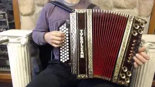 TYRIVDBB - Alpine Gold Beltuna Tyrolean IVD Diatonic Button Accordion BbEbAbDb MMM 48 16 $4999