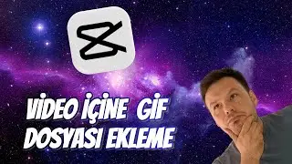 CAPCUT İLE GIF DOSYASI NASIL EKLENİR?