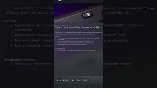 Steam Deck Software Updates