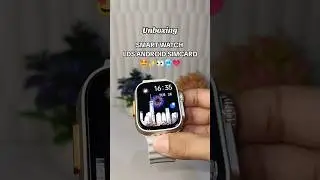 Smartwatch LDS yang udah android jadinya berasa punya 2 hp😍🥰 #smartwatch #android #shorts